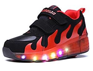 Schuhe mit Rollen - LED